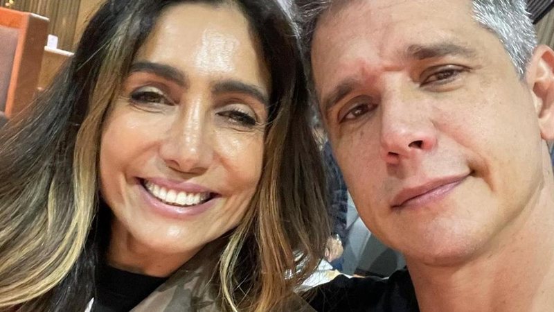 Marcio Garcia surge no aeroporto com a esposa e faz mistério - Reprodução/Instagram