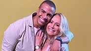 Thiago Oliveira e Susana Vieira em gravação de fim de ano da Globo - Reprodução/Instagram