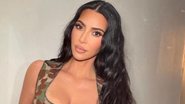 Kim Kardashian aposta em casacão brilhante de R$130 mil - Reprodução/Instagram