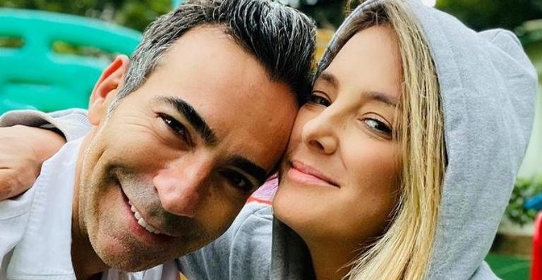 Cesar Tralli exibe momento romântico com Ticiane Pinheiro - Foto/Instagram