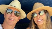 Márcio Garcia e a esposa, Andréa Santa Rosa, no Egito - Reprodução/Instagram