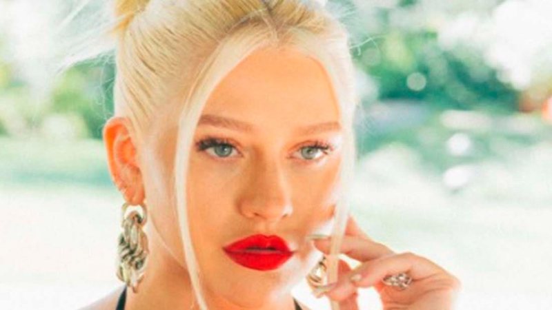 Christina Aguilera mostra o seu novo visual para os fãs - Divulgação/Instagram