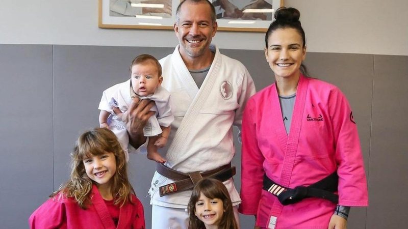 Kyra Gracie compartilha lindo clique com a família em dia de Jiu-Jitsu - Reprodução/Instagram
