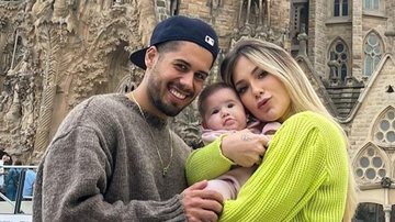 Virginia Fonseca e Zé Felipe dão beijo na filha, Maria Alice, e carinha da bebê chama atenção na web - Reprodução/Instagram