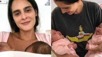 Marcella Fogaça relata que as filhas gêmeas largaram o peito - Reprodução/Instagram