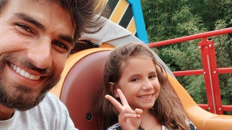 Hugo Moura encanta a web ao exibir cliques fofos da filha - Reprodução/Instagram