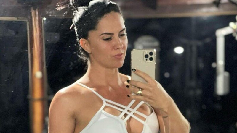 Graciele Lacerda encanta ao surgir de look fitness - Reprodução/Instagram
