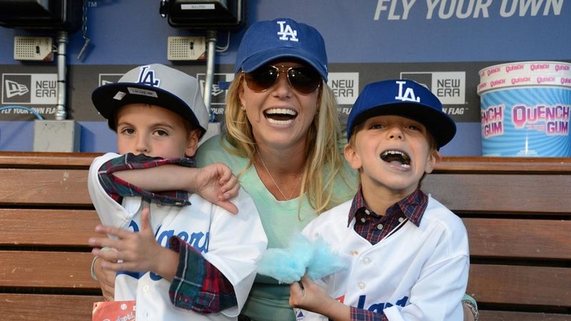Britney Spears exibe momento raro e de diversão com os filhos - Foto/Getty Images