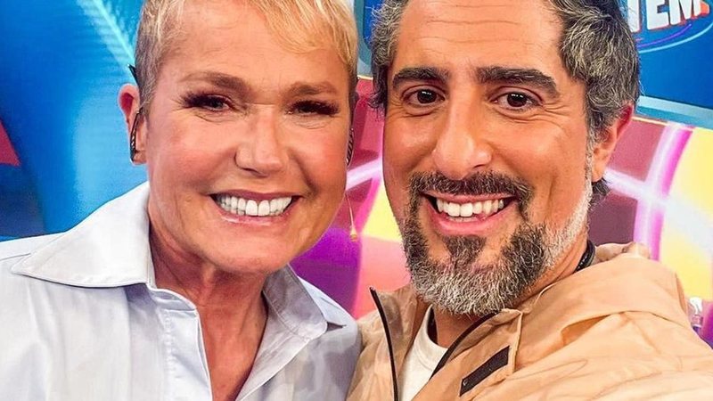 Marcos Mion se emociona ao receber Xuxa em seu programa - Reprodução/Instagram
