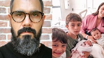 Juliano Cazarré reúne os 4 filhos em registro encantador - Reprodução/Instagram