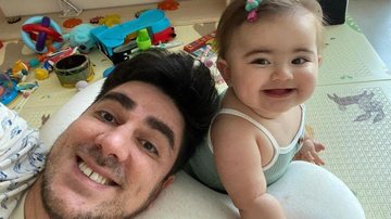 Marcelo Adnet surge em clique fofíssimo com a filha, Alice - Reprodução/Instagram