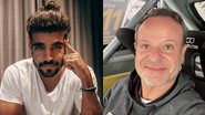 Caio Castro posta cliques de 2021 e 2013 com Barrichello - Reprodução/Instagram