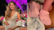 Biah Rodrigues e Sorocaba surgem juntinhos em foto durante o parto de Nanda - Reprodução/Instagram