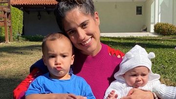 Camilla Camargo registra abraço carinhoso com os filhos - Reprodução/Instagram
