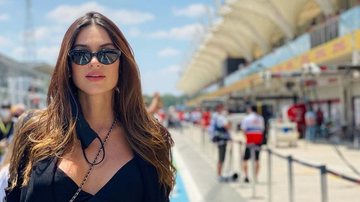Thaila Ayala exibe barrigão na Fórmula 1 - Reprodução/Instagram