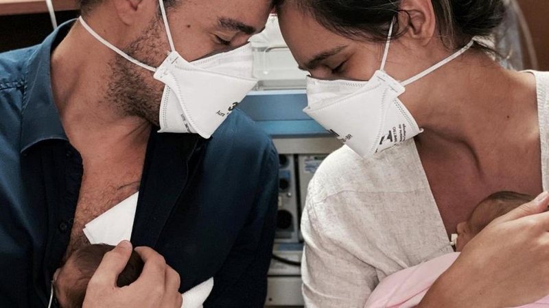 Marcella Fogaça e Joaquim Lopes desabafam no Dia Mundial da Prematuridade - Reprodução/Instagram
