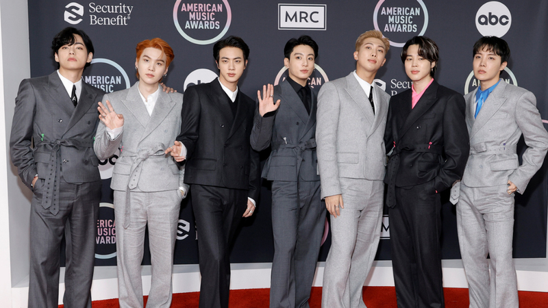 Grupo BTS, grande destaque da noite leva três categorias da premiação - Getty Images