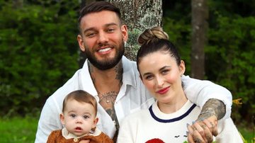 Lucas Lucco e Lorena Carvalho celebram mesversário do filho - Reprodução/Instagram
