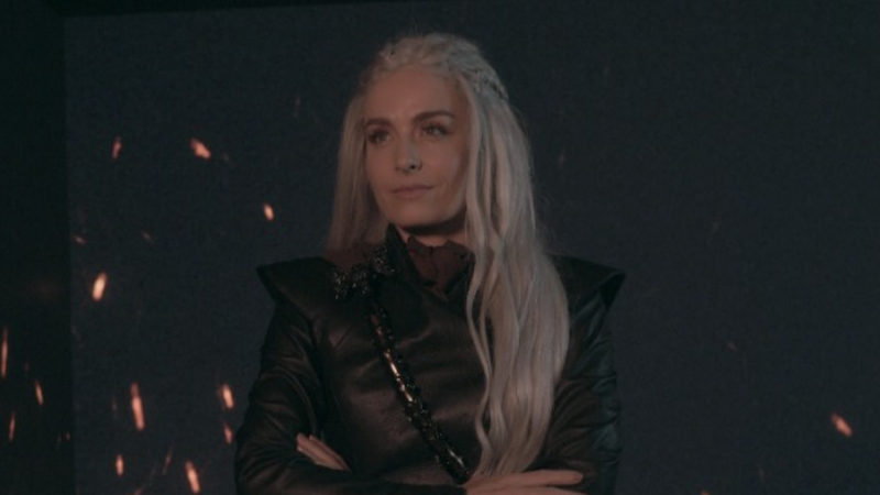 Angélica vira Daenerys Targaryen por um dia - Divulgação: HBO Max