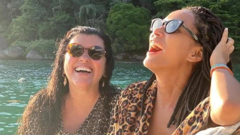 Regina Casé relembra encontro com Taís Araujo em Amor de Mãe - Reprodução/Instagram
