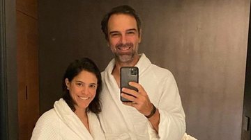 Apresentador Tadeu Schmidt aproveita lua de mel com a esposa na Islândia - Reprodução/Instagram