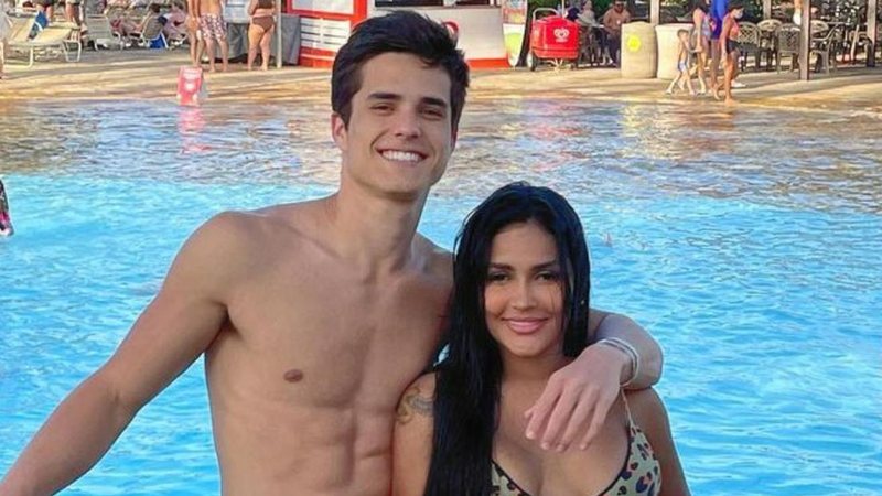 Flay curte passeio em Parque Aquático coladinha com o noivo, Pedro Maia - Reprodução/Instagram