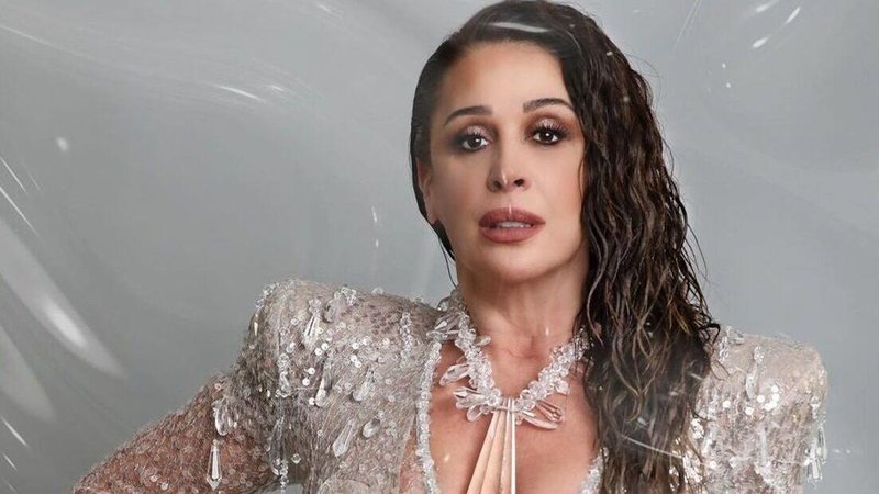 No Show dos Famosos, Claudia Raia impressiona com look estilo ''molhado'' - Reprodução/Instagram/Foto Iude