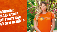 Protetor solar e consultas com dermatologista são parte da vida de Bárbara, que abraça a campanha Dezembro Laranja - Paulo Santos