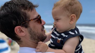 Jayme Matarazzo posta fotos com o filho e fala sobre ser pai - Reprodução/Instagram