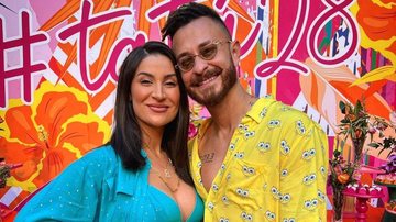 Fred e Bianca surgem juntinhos na 'Farofa da Gkay' - Reprodução/Instagram