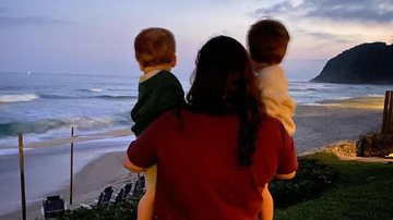 Irmã de Paulo Gustavo se declara aos sobrinhos, Romeu e Gael - Reprodução/Instagram