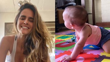 Marcella Fogaça mostra o quanto uma das gêmeas é agitada - Reprodução/Instagram