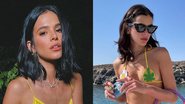 Atriz Bruna Marquezine agita a web ao surgir de biquíni em passeio de barco - Reprodução/Instagram