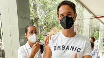 Rodrigo Santoro toma dose de reforço da vacina contra a covid-19 - Reprodução/Instagram