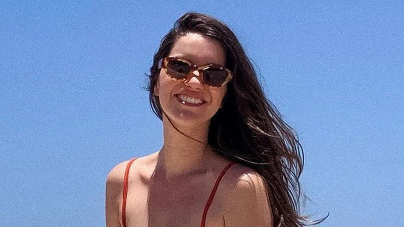 Atriz Nathalia Dill aproveita final de semana em praia do Rio de Janeiro - Reprodução/Instagram