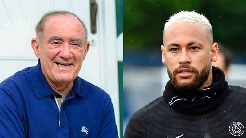 Renato Aragão deseja boa recuperação para Neymar após lesão - Reprodução/Instagram