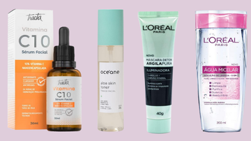 7 produtos essenciais para a rotina de cuidados com a pele - Reprodução/Amazon