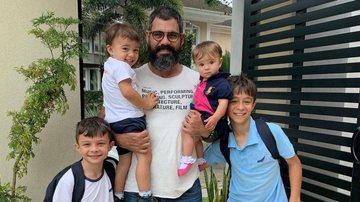 Juliano Cazarré revela que será pai pela quinta vez - Foto/Instagram
