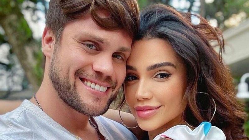 Paula Amorim e Breno Simões surgem deslumbrantes em casamento de amiga de reality - Reprodução/Instagram