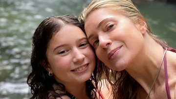 Letícia Spiller e filha curtem passeio em cachoeira - Reprodução/Instagram