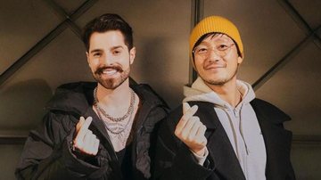 Na Coreia do Sul, Alok encontra com ator de 'Round 6' - Reprodução/Instagram