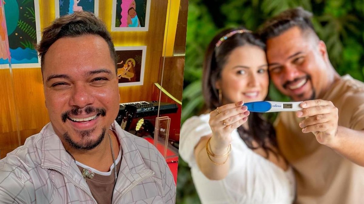 Bruno Cardoso, do Sorriso Maroto, vai ser pai: 'maior