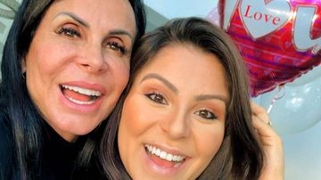 Gretchen e Andressa Ferreira esbanjam boa forma em férias em família - Reprodução/Instagram