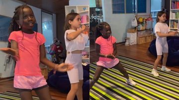 Giovanna Ewbank mostra Titi dançando em aula de TikTok - Foto: Reprodução / Instagram