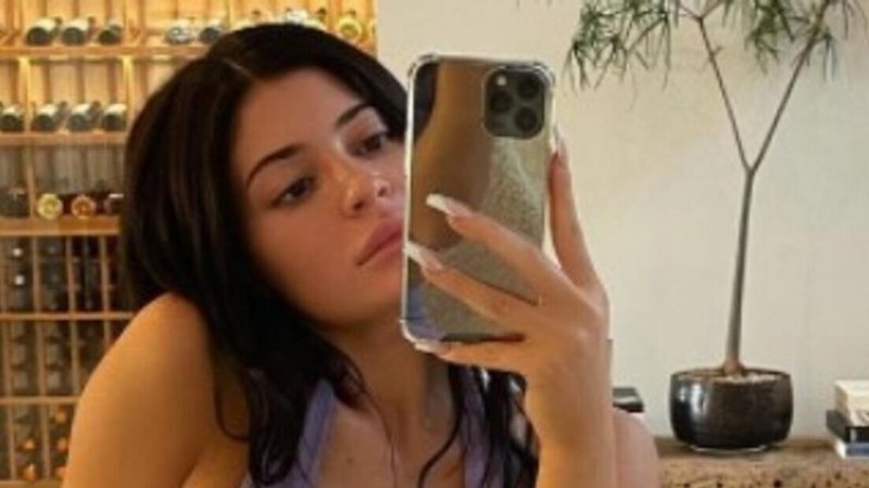Esse foi o primeiro post de Kylie Jenner depois de ficar um bom tempo afastada das redes sociais - Reprodução/Instagram