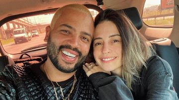 Tamy Contro e Projota embarcam para viagem romântica - Reprodução/Instagram