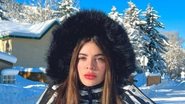 Gessica Kayane também apareceu esquiando em vídeo postado no feed - Reprodução/Instagram