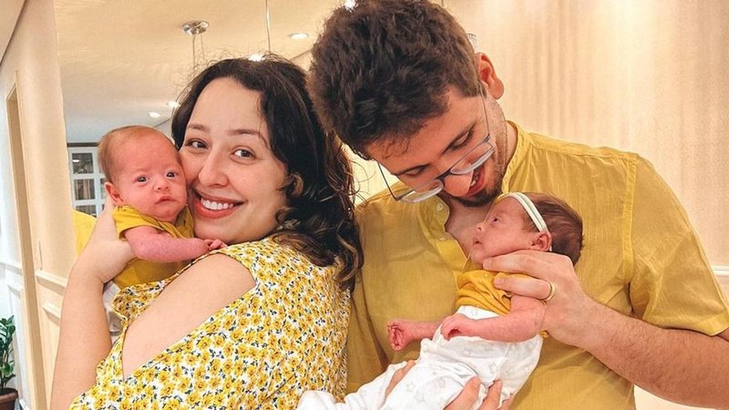 Camila Monteiro se derrete pelos filhos, Noah e Aurora - Reprodução/Instagram