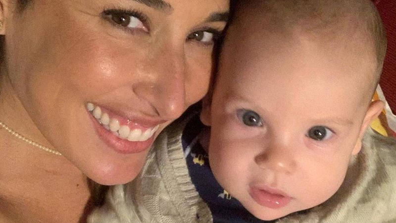 Giselle Itié inicia o ano com muito amor ao lado do filho - Reprodução/Instagram