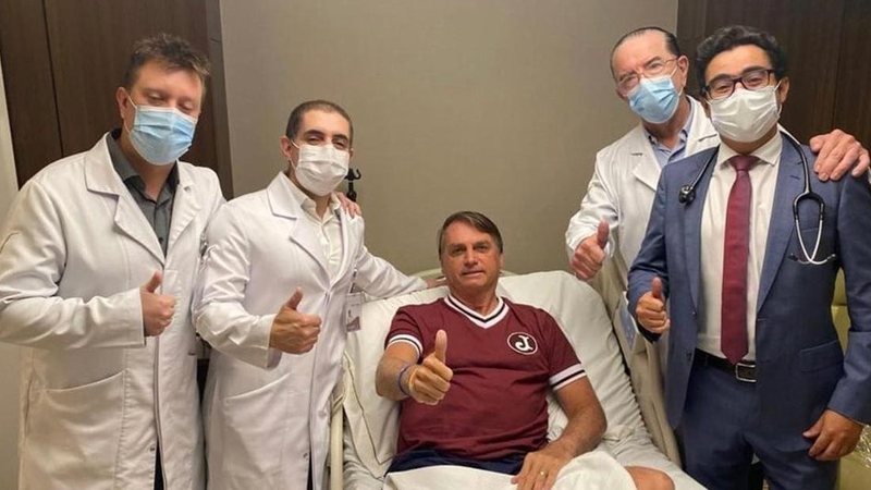 Presidente Jair Bolsonaro recebe alta hospitalar - Reprodução/Instagram